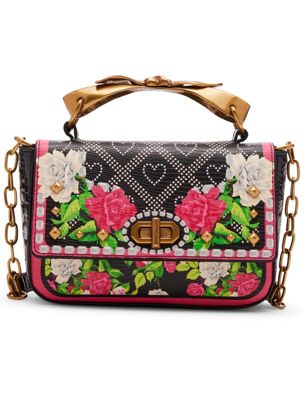 Betsey Johnson “Can You Handle It” Satchel Nwot
